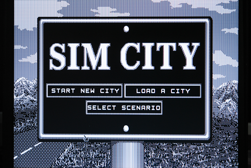 MS-DOS時代のsimcity（シムシティー）画像2